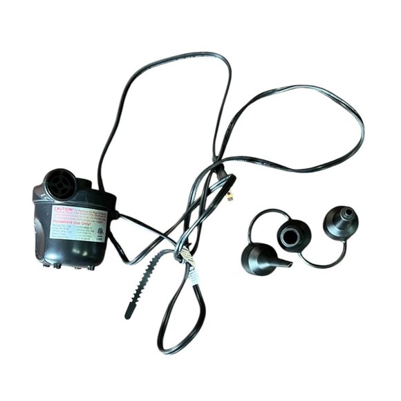 Ozark Trail Handheld Portable Electric Pump AC 120V w/3 Valve Adaptors - Picture 5 of 9